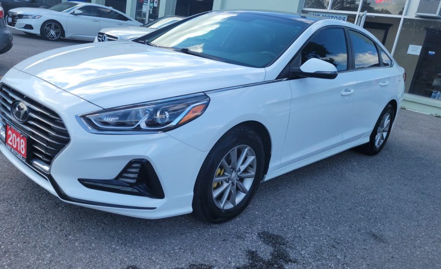 2018-SONATA/BLINDE SPOT ALERT/HEATED SEATS/REAR VIEW CAMERA/BLUETOOTH/ALLOY WHEELS/REMOTE TRUNK RELEASE. $16449.00