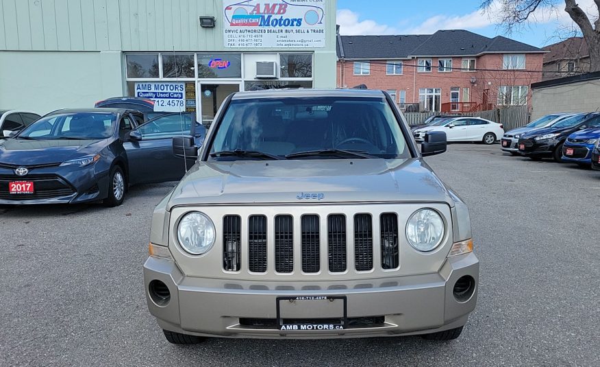 2010-Jeep Patriot/Power Locks/Power Windows/Power Mirrors/Alloy Wheels/Air Conditioning. $2499.00