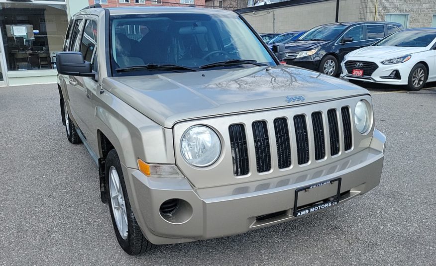 2010-Jeep Patriot/Power Locks/Power Windows/Power Mirrors/Alloy Wheels/Air Conditioning. $2499.00