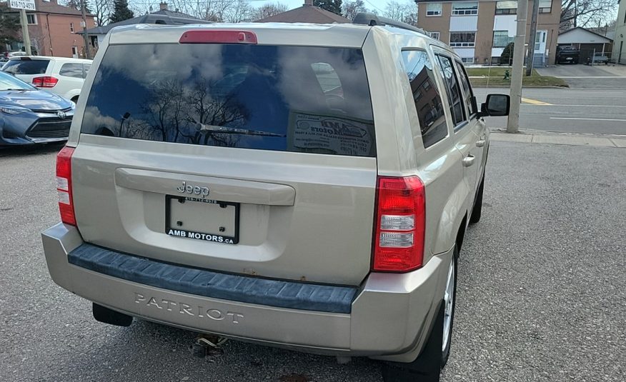 2010-Jeep Patriot/Power Locks/Power Windows/Power Mirrors/Alloy Wheels/Air Conditioning. $2499.00