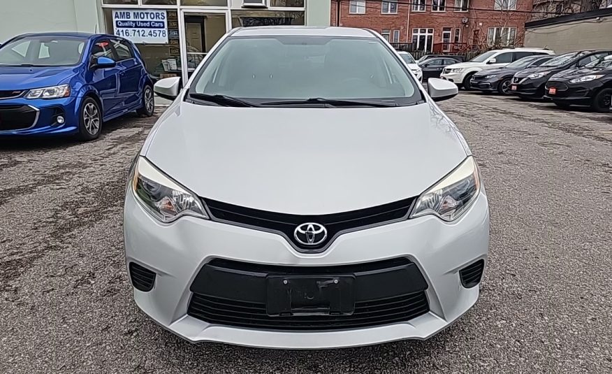 2014-COROLLA/HEATED SEATS/REAR VIEW CAMERA/BLUETOOTH/REMOTE TRUNK RELEAE/KEY LESS  ENTRY/POWER WINDOWS/POWER LOCKS. $15449.00