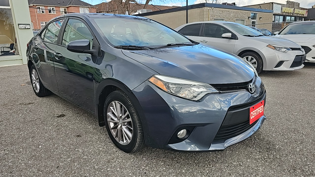 2014-CORLLA LE+ /REAR VIEW CAMERA/FOG LIGHTS/SUN ROOF/HEATED SEATS/BLUETOOTH/ALLOY WHEELS/USB PORT. $12989.00