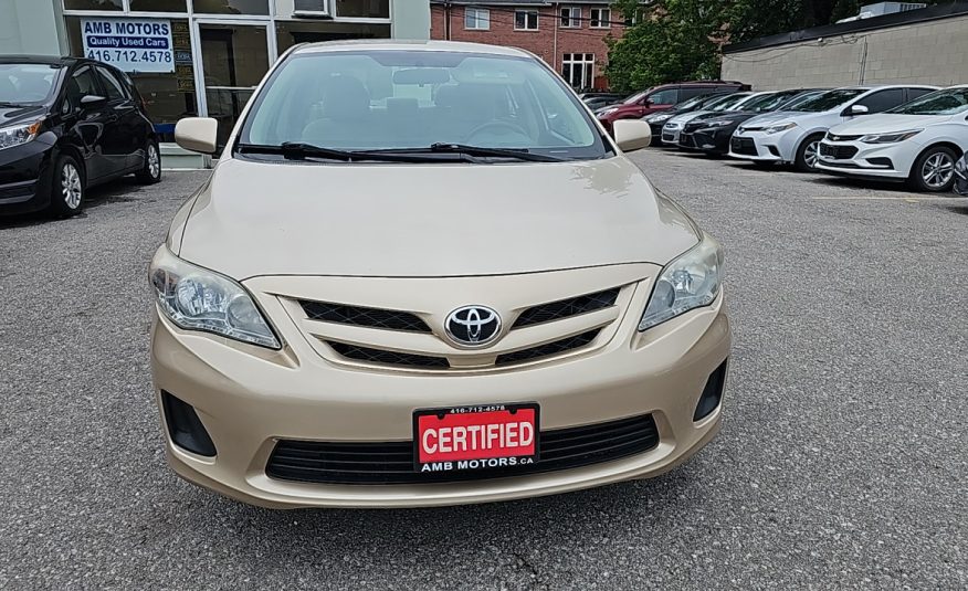 2012-Toyota Corolla/Heated Seats/Remote Trunk Release/Power Locks/Power Windows/Air Conditioning/Cruise Control. $10949.00