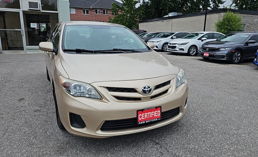 2012-Toyota Corolla/Heated Seats/Remote Trunk Release/Power Locks/Power Windows/Air Conditioning/Cruise Control. $10949.00