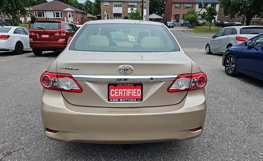 2012-Toyota Corolla/Heated Seats/Remote Trunk Release/Power Locks/Power Windows/Air Conditioning/Cruise Control. $10949.00