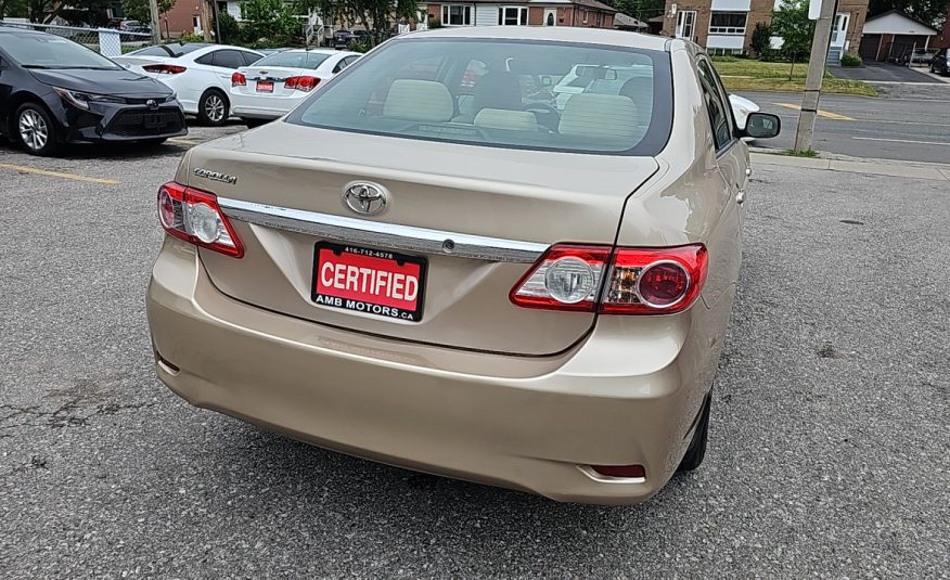 2012-Toyota Corolla/Heated Seats/Remote Trunk Release/Power Locks/Power Windows/Air Conditioning/Cruise Control. $10949.00